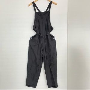 Lightweight grey jumpsuit overalls size small